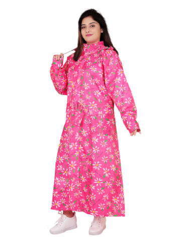 Boss Rose Ladies Coasted Fabric + PVC Rainwear