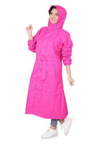 Boss Pink Ladies Nylon + Lining Rainwear