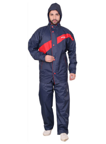 Boss Coated Fabric+ PVC Reversible Dark Blue Rainsuit